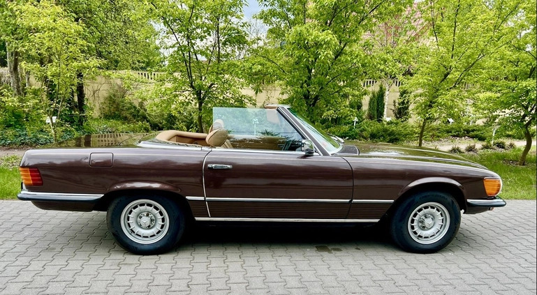 Mercedes-Benz SL cena 66500 przebieg: 189000, rok produkcji 1973 z Warszawa małe 121